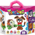 WeVeel TOOBLERZ Cute Critters Large Set – 26-Piece Mix-and-Match Craft Kit for Kids – Includes Fuzzy Chenille Sticks, Fidget Tubes & Character Accessories – Creative Toy for Ages 6+