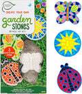 Creative Roots Paint Your Own Butterfly, Ladybug & Sun Stepping Stone by Horizon Group USA, 1 box of 3 count