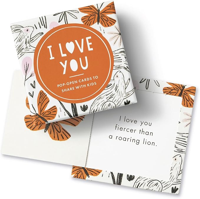 Compendium ThoughtFulls for Kids – 4-Pack of You Matter So Much, I Love You, You’re Incredible, You’re Amazing – 120 Pop-Open Cards to Share with Kids, Each with a Different Inspiring Message Inside