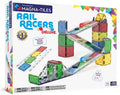 MAGNA-TILES Rail Racers Deluxe 90-Piece Magnetic Construction Set, The Original Magnetic Building Brand