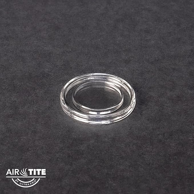 Air-Tite Holder A19 25ct Coin Holder / Coin Capsules - Protect & Display 19mm Collectible Coins, Direct Fit for 19mm Coins, Clear and Durable Protection for Collectible Coins Preserve Your Penny