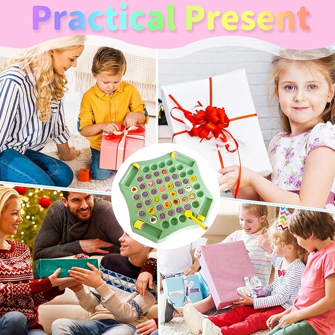54PCS Fruit Flip Chess Memory Chess Game, Flip Match Board Game, for Kindergarten, Family, and Party Activities