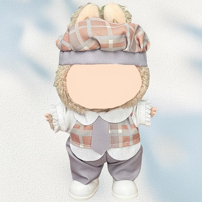 4 Pack—17cm Doll Clothes,Premium Doll Outfit with Accessories,Doll Princess Skirt,Cute Clothes Outfit for 17cm Dolls,End Dolls Fashion Clothing Set(No Dolls and Shoes) (Set 11)