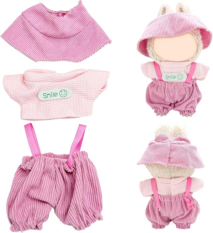 4 Pack—17 cm Doll Clothes for Cute Accessories for Fashion，Perfect for Play & Display, Dolls Clothing Girl Chic Style Set Elegant Dress Accessories(No Dolls and Shoes) (Set I)