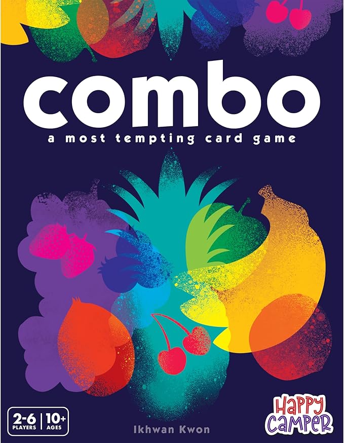 Happy Camper - Combo - A Most Tempting Card Game | Semi-Cooperative Poker/Rummy | Super Portable | Perfect for Family Game Night | 2-6 Players, Ages 10+