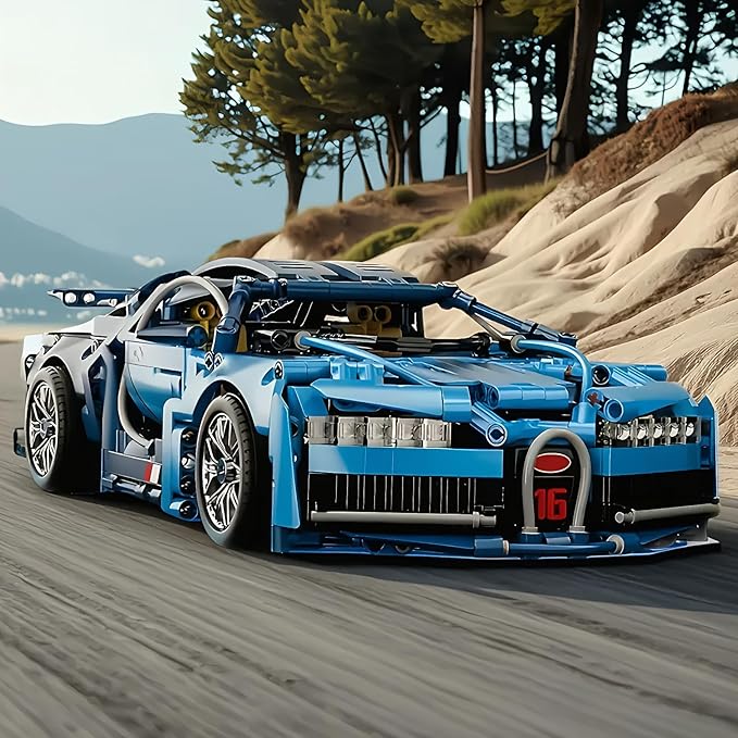 Premium 1:14 Scale RC Car Model Kit - 1339-piece Engineering with Moving Pistons, Gearbox, and Rear Wing, Perfect for Racing Enthusiasts and Future Engineers, Remote Control Car Collectible