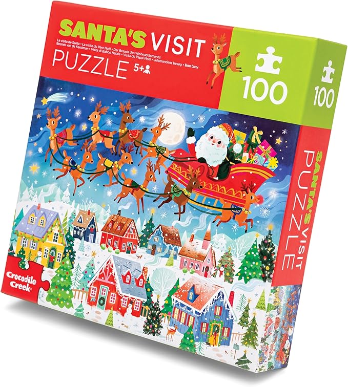 100pc Boxed Puzzle/Santa's Visit