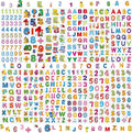 36 Sheets 3D Letter & Number Stickers - 900+ Reusable ABC, 123 Learning Stickers | Non-Toxic PVC Foam | Teacher Supplies, Crafts, Kids Activities