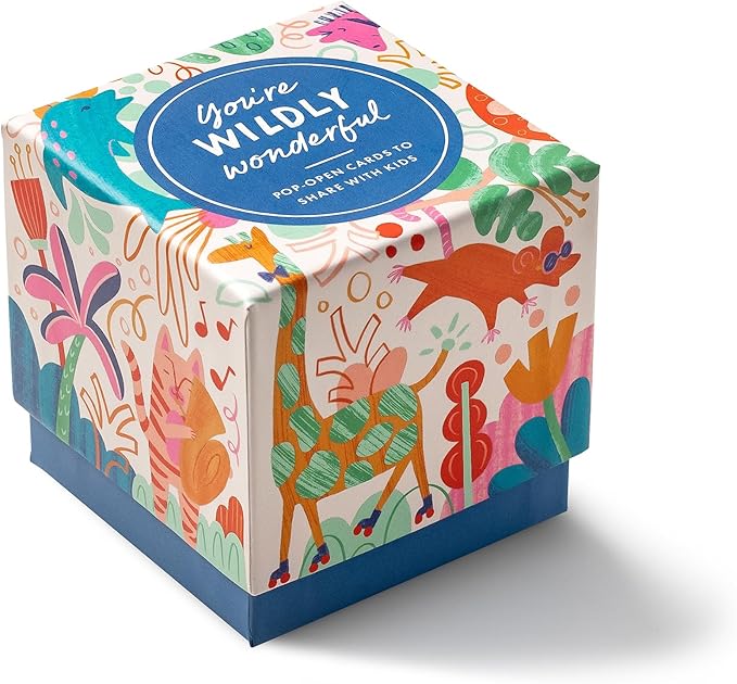 Compendium ThoughtFulls for Kids – You're Wildly Wonderful – 30 Pop-Open Cards to Share with Kids, Each with a Different Inspiring Message Inside