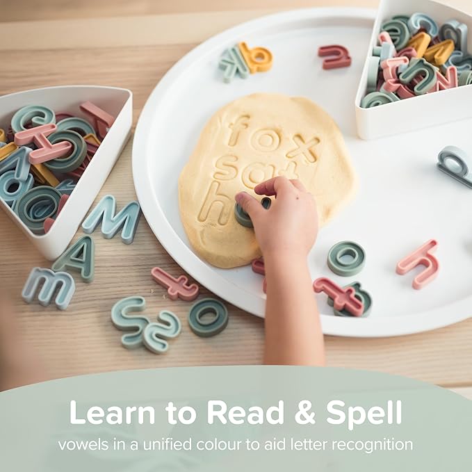 Inspire My Play Uppercase Alphabet Letters for Kids - ABC Toys for 3 Year Olds - Sensory and Messy Play
