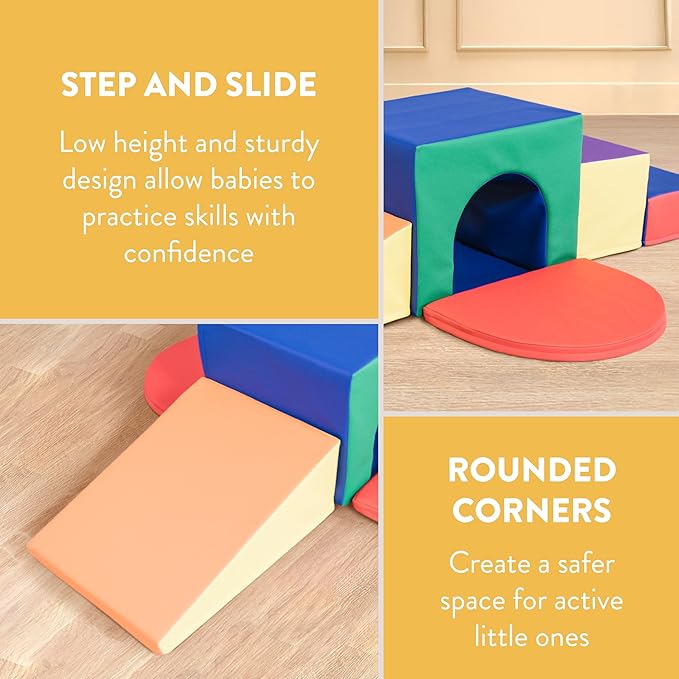 Single Explorer Tunnel, Indoor Playset, Assorted, 6-Piece