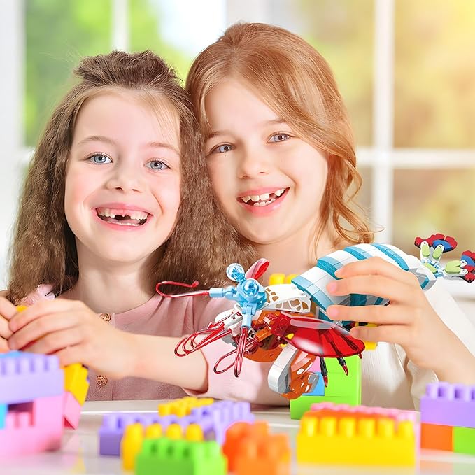 429PCS Micro Brick Ocean Animal Mantis Shrimp Toys Building Sets,Animals Botanical Collection Blocks Model for Adult Toys,Home Decor and Office Art Creative Gift,for Teens Ages 6+ Kids