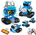 5 in 1 STEM Robot Building Toys for Boys Age 8-13, 494PCS Remote & App-Controlled Set Educational Coding Toy, Kids DIY Sound & Light Interactive Science Sets, Gift for Boys Girls 10-12