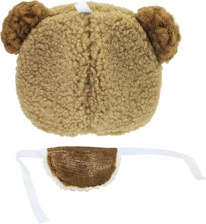 Cute Animal Fashion Set for 17cm Dolls, (Clothing Only, Doll Not Included) Clothing Accessories, Animal Camouflage Clothes, for Replacing Doll Clothes (Bear2)