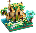 Architecture Port Cabin Building Set Model Kit and Gift for Kids and Adults Mini Blocks 600 PCS with 2 Figure