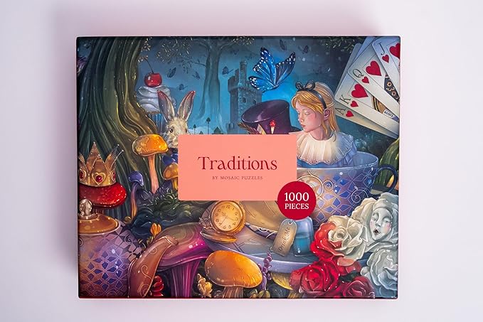 Through The Looking Glass | Traditions by Mosaic Puzzles - 1000 Piece Puzzle