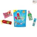 Halloween Candy Variety Pack Bag, 4 Ct Individually Wrapped Lollipops, Ring Pop, Push Pop, Baby Bottle Pop & Juicy Drop For Birthday Party Favors, Trick or Treat, Halloween Candy Bowls, Kids Gifts