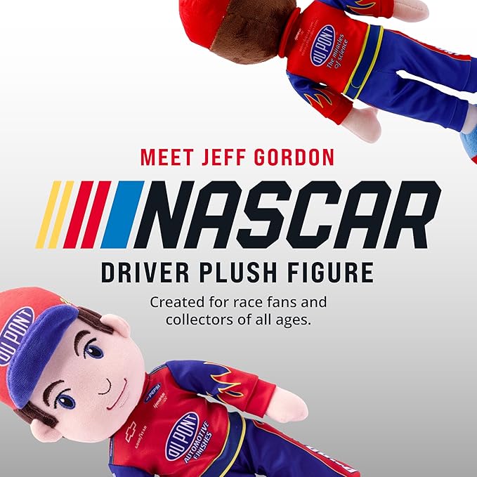 Playtime by Eimmie Plushible NASCAR Hendrick Motorsports Jeff Gordon Dupont 14 Inch Plush Figure