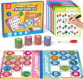 Coogam Alphabet Bingo Game, ABC Letter Learning Matching Board, Color Pattern Recognition Activity, Early Educational Gift Toys for Preschool 3 4 5 Year Old Kids