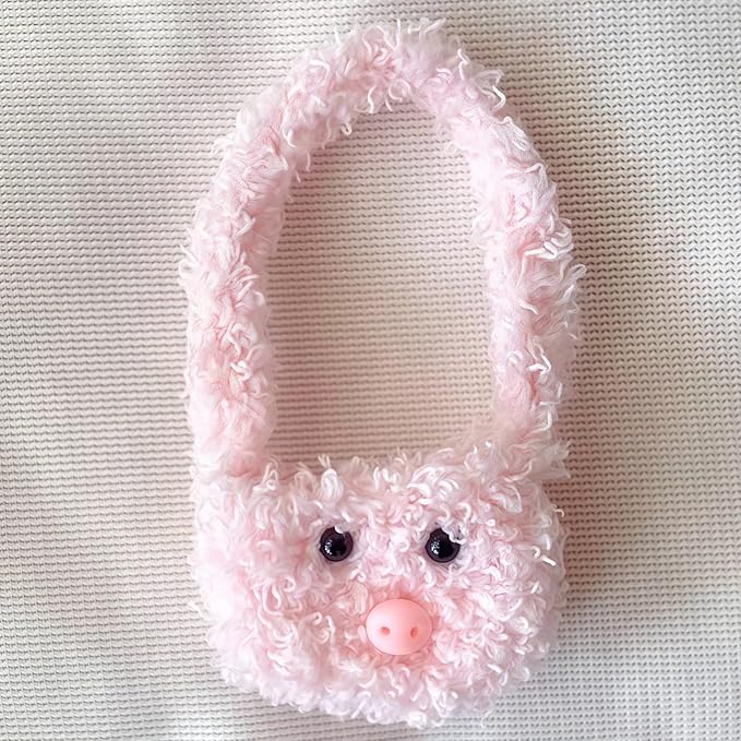 17cm Doll Clothes Set, Overalls Set for 6.7inch Doll Suit, Faking Animal Style Outfit Jumpsuit, Cute Fashion Dress Up Clothes Accessories for 1st/2nd/3rd Gen Dolls (Pig)