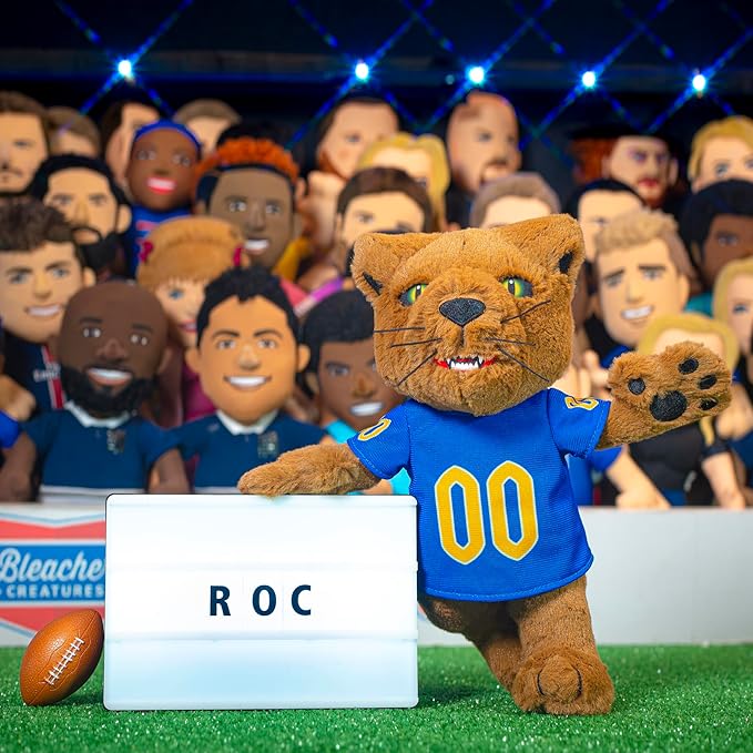 Bleacher Creatures Pittsburgh Panthers ROC The Panther 10" Mascot Plush Figure - A Mascot for Play or Display