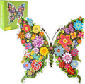 Puzzles for Kids Ages 6-8,8-10 and Adults, Butterfly Shaped Jigsaw Puzzles for Wall Home Decor