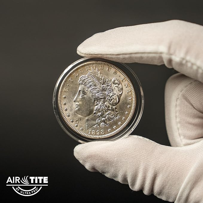Air-Tite Holder H39 25ct Coin Holder/Coin Capsules - Protect & Display 39mm Collectible Coins, Direct Fit for 39mm Coins, Clear and Durable Protection for Collectible Coins Preserve Your Coins
