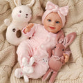 BABESIDE Lifelike Reborn Baby Dolls Sunny -12- Inch Realistic-Newborn Baby Doll Full Body Vinyl Real Life Baby Doll with Toy & Gift for Kids Ages 3+