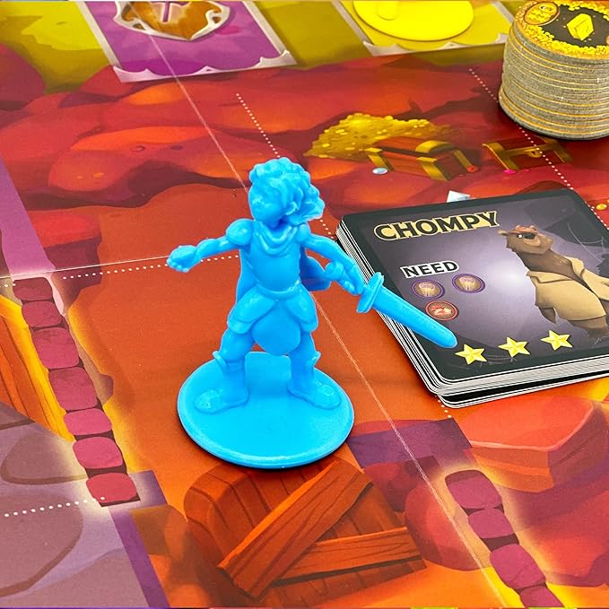 Fantasy Themed Board Game for Kids Ages 5+, Family Fantasy Tabletop Adventure for Boys and Girls