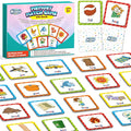 Aizweb CVC Word Match Game - 60 Pc Toddler Card Games for Kids Ages 3-6, Phonics Flash Cards for Preschool & Kindergarten Learning Activities, Educational Toys for Home School Supplies