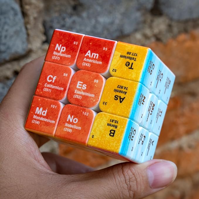 Cuberspeed Periodic Table 3x3 Speed Cube Puzzle Magic Cube 3x3x3 Puzzle