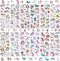 36 Sheets Unicorn Stickers for Kids - 900+ 3D Puffy Stickers Fantasy Theme | Magical, Rainbow, Stars | Reusable, Waterproof | Crafts, Journals, Party Favors