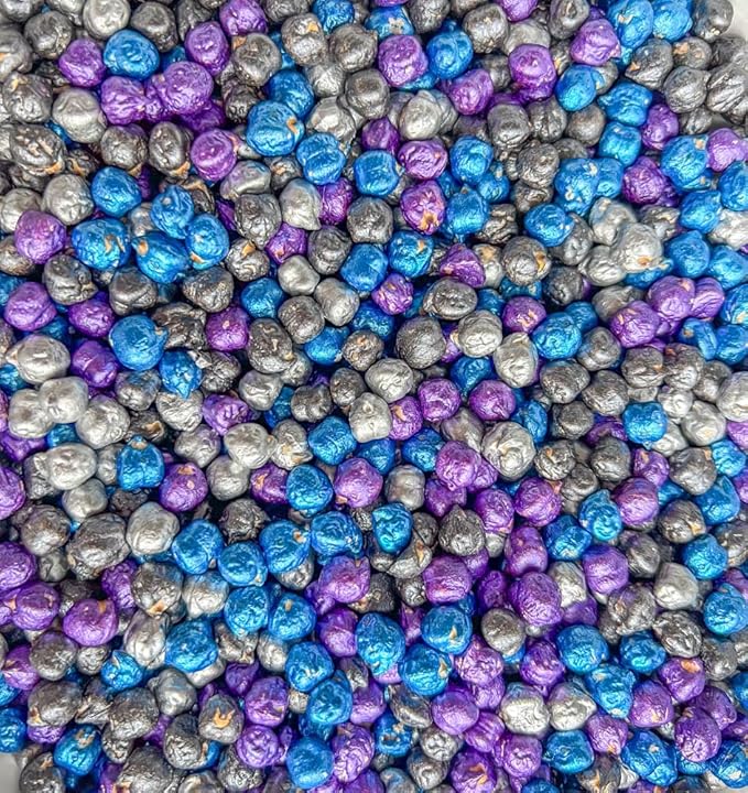 Colored Chickpeas for Sensory Play and Sensory Bins - Many Different Seasonal Colors (2 Cups, Outer Space 2)