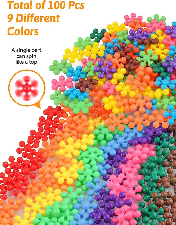 100PCS Building Block Educational Toy