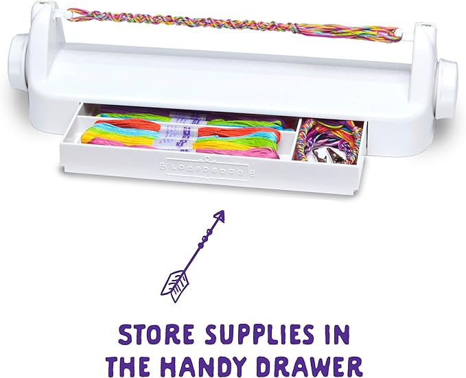 Loopdedoo – DIY Friendship Bracelet Maker Kit – Make Bracelets In Minutes – Award-Winning Craft - Ages 8+