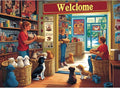500 Pieces Animal Puzzles for Adults, Indoor Pet Shop Puzzle for Adults Children, Dog Puzzle 500 Pieces, Gift for Birthday, Home Decor, Fun for Family Entertainment(20.5 * 15 in)