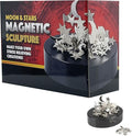 The Dreidel Company Magnetic Sculpture Building Blocks, Create Your Own Masterpiece, Development and Stress Relief, 3.5" Inch (Moon & Stars)