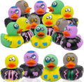 The Dreidel Company Halloween Zombie Rubber Duck Toy Duckies for Kids, Bath, Birthday Baby Showers Summer Beach and Pool Activity, 2" (12-Pack)