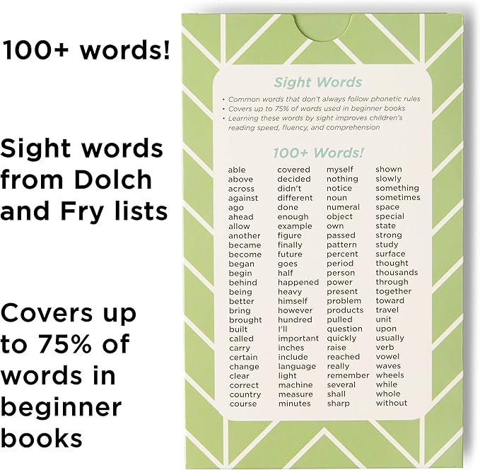 Think Tank Scholar 3rd Grade Sight Words Flash Cards (Third Grade) Pack - 100+ Dolch & Fry (High Freqency) Sight Word - Learn to Read, Site Words Learning for Kids Age 7,8,9 & 10+ Homeschool/Classroom