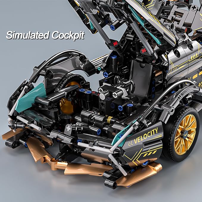Sport Car Building Block Sets for Adults,Race Car Collectible 1:14 Model Scale Engineering Toy Birthday Gifts for Men Teens Boys Car Fans 8+ 8-12 12-16 13 14 14+