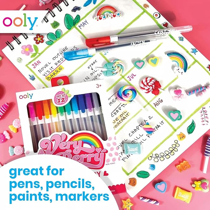 OOLY DIY Cover Small Sketchbook, 5 x 7.5 Inches, White Paper Sketchbook, Drawing Book for Kids, Artists Drawing Pad for Gel Pens