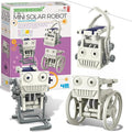 Green Science - 3-in-1 Mini Solar Robot Toys - STEM Toys Educational Kit for Kids - Solar Powered Climbing, Walking & Running Robots - DIY Science Experiment Toy for Learning & Fun