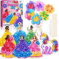 ZOOI Poke Art Kits, Arts and Crafts for Kids 4-6, Pretty Pretty Princess Game, Poke in Crafts for Kids Ages 4-8, Birthday Gifts for 4, 5, 6, 7, 8 Year Old Girl Toys Age 6-8 Art Kits