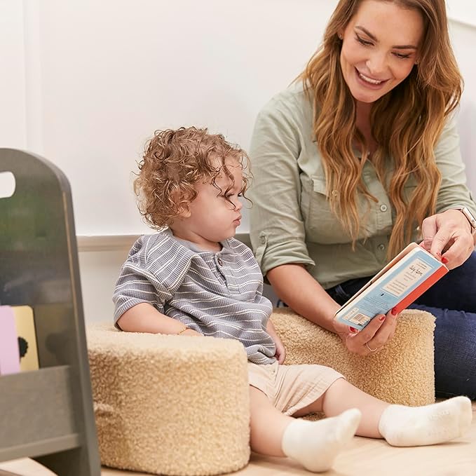 ECR4Kids SoftZone Sit-Up Support Ring, Baby Essentials, Sand