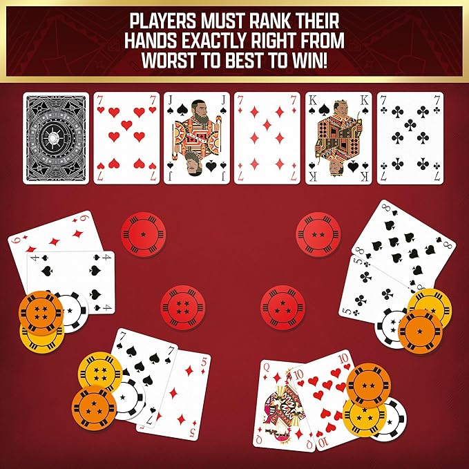 Thames & Kosmos The Gang | Co-operative Poker | Family Game Night | Strategy Game | Ages 10+