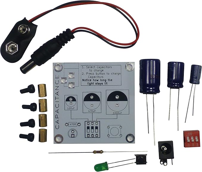 Full Set of 4 Electronics Learning Boards | Practice Soldering & Learn Electronics | Multiplexer, Resistance, Capacitance, and Series vs. Parallel