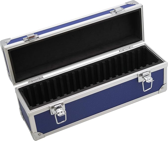 Ursae Minoris Elite Blue Aluminum Box for 20 Certified or Certified-Style Coin Holders NGC, PCGS, ANACS, Elite, Lighthouse, BCW
