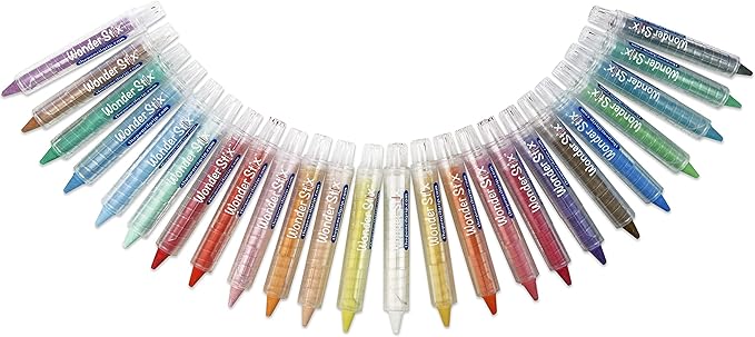 Wonder Stix Pastel Colors Dustless Chalk Crayon 12 pack