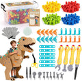 196 PCS Cardboard Cutter for Kids, Reusable Safe Cardboard Tools for Kids with Box, Gloves, Screws, Connectors, Screwdrivers, Saws, Educational Toys for 5 6 7 8 Year Old, Birthday Gift for Boys Girls