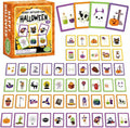 gisgfim 50 Pairs Memory Matching Game Happy Halloween Concentration Memory Games Card for Kids Educational Ages 3-8 A Fun & Fast Halloween Theme Matching Games